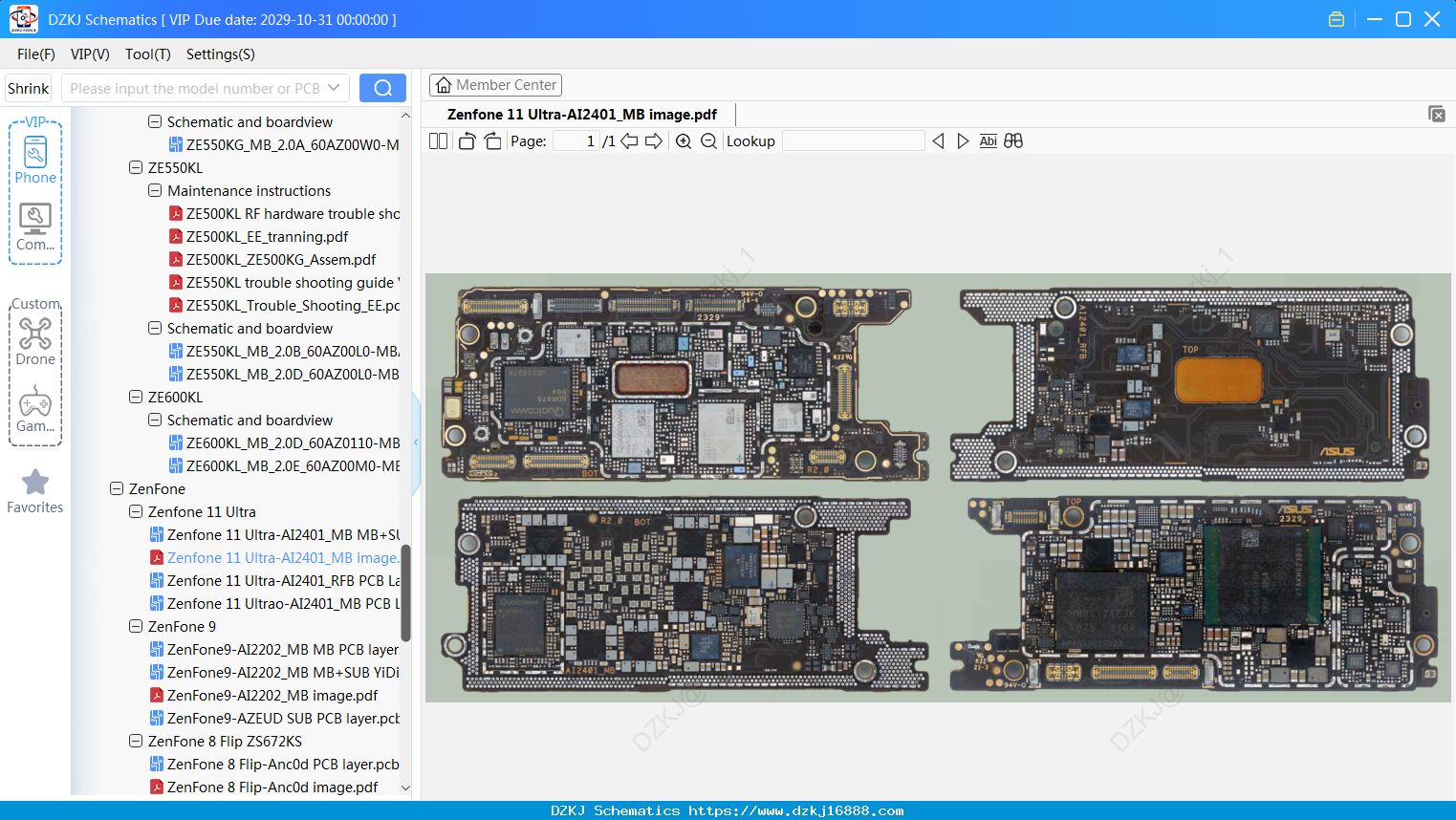 ASUS Zenfone 11 Ultra-AI2401_MB Image